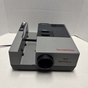 Sears Quartz Remote Focus Slide Projector Model 186-980500 Vintage Works